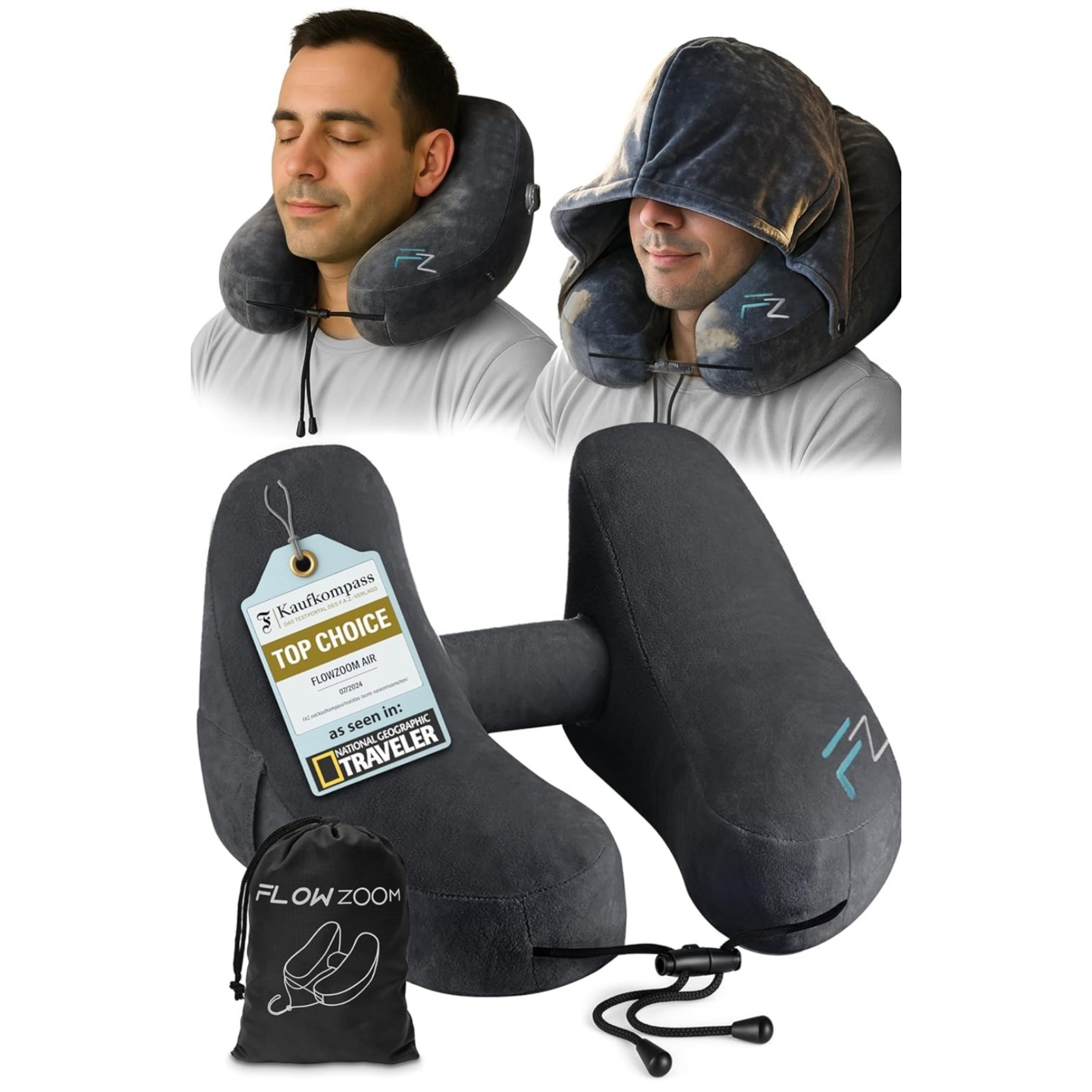 Flowzoom travel pillow